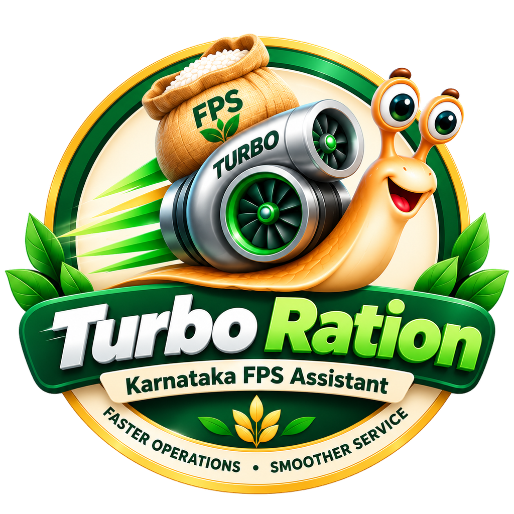 Turbo Ration - Karnataka FPS Assistant